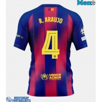 Barcelona Ronald Araujo #4 Replica Home Shirt 2025-26 Short Sleeve